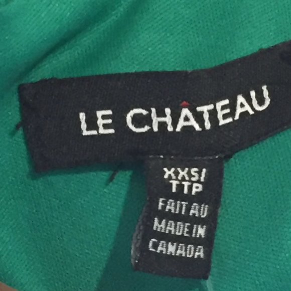 Le Chateau Size XXS Green Cocktail Dress - Picture 4 of 11